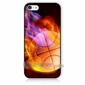 Galaxy A51 SC-54A SCG07 バスケットボール 燃える スマホケース アートケース スマートフォン カバー