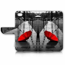 iPhone 11 Pro Max アイフォン イレブン プロ マックス 赤い傘 カードケース 充電ケーブル フィルム付_画像1