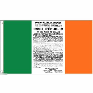 海外限定 国旗 アイルランド イースター蜂起 特大フラッグ