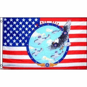 海外限定 国旗 米国 空軍 アメリカ エアフォース 星条旗 特大フラッグ