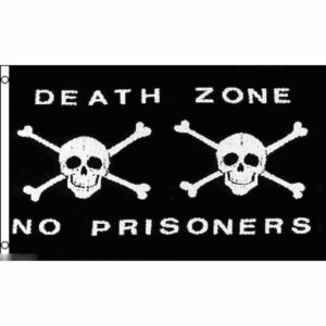 海外限定 国旗 海賊旗 パイレーツ スカル 骸骨 デスゾーン 不毛帯 死 囚人 特大フラッグ