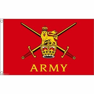 海外限定 国旗 イギリス 英国 陸軍 アーミー 特大フラッグ
