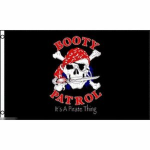 海外限定 国旗 海賊旗 パイレーツ スカル 骸骨 略奪 パトロール 特大フラッグ