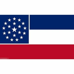 海外限定 国旗 ミシシッピ州 州旗 アメリカ 米国 デザイン変更案 特大フラッグ