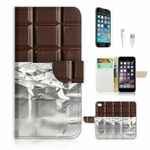 iPhone 8 アイフォン 8 アイフォーン 8 チョコレート 板チョコ スマホケース 充電ケーブル フィルム付_画像3