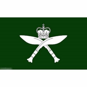 海外限定 国旗 イギリス アーミー 英国 陸軍 グルカ兵 特大フラッグ