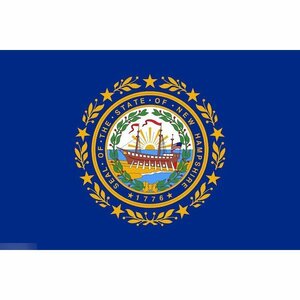 海外限定 国旗 ニューハンプシャー州 州旗 アメリカ 米国 特大フラッグ