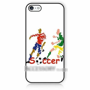 iPhone6 6SPlusサッカーボール アートケース保護フィルム付