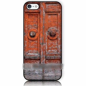 iPhone SE 第2世代 8 7 木 ウッド アンティーク ドア スマホケース アートケース スマートフォン カバー