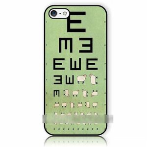 iPhone 12 mini ミニ 視力検査 羊 スマホケース アートケース スマートフォン カバー
