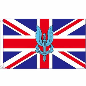 海外限定 国旗 英国 イギリス陸軍 SAS 特殊空挺部隊 特大フラッグ