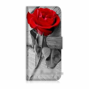 Galaxy A51 SC-54A SCG07 バラ薔薇 スマホケース 手帳型ケース スマートフォン カバー