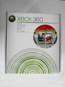 XB21-052 マイクロソフト XBOX 360 本体 60GB エースコンバット6 解放への戦火 ビューティフル塊魂 レトロ ゲーム 外箱付 内部清掃 使用感