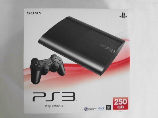 PlayStation 3 250GB 本体のみ PS3 チャコール・ブラック (CECH-4000B