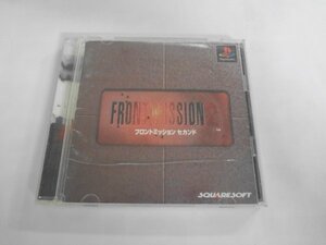 PS21-488 ソニー sony プレイステーション PS 1 プレステ フロントミッション セカンド 2 レトロ ゲーム ソフト ケース割れあり 使用感あり