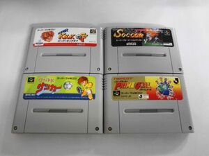 SFC21-389 任天堂 スーパーファミコン SFC プライムゴール フォーメーション 2 ワールド サッカー キックオフ セット ゲーム ソフト 使用感