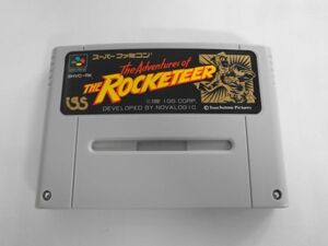 SFC21-433 任天堂 スーパーファミコン SFC アドベンチャー オブ ザ ロケッティア ADVENTURES OF THE ROCKETEER ゲーム ソフト 使用感あり