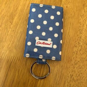 キーケース キーリング キャスキッドソン CathKidston ドット