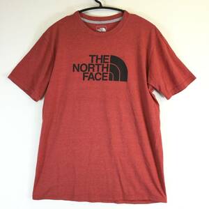 The North Face ノースフェイス 半袖Tシャツ Mサイズ 海外企画 赤系