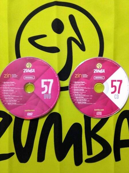 即決 ZUMBA ズンバ ZIN57 DVD & CD インストラクター専用