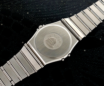 【オメガ】OMEGA Constellation★希少!黒文字盤&最高級11Pダイヤメンズ腕時計【新品仕上げ】_画像3