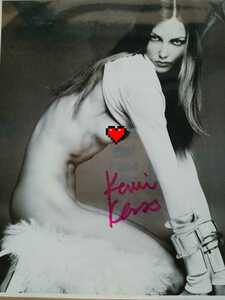 # машина Lee * Cross /Karlie Kloss#[ с автографом фотография ②] * America .. страна манекенщица * *COA сертификат приложен * 0 новый товар нераспечатанный 0