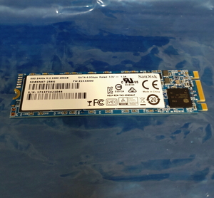 ★送料無料★SSD256GB M.2 sata 2280/SanDisk/動作確認済み/0725