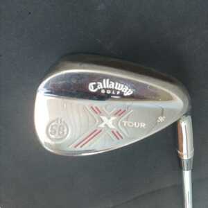 キャロウェイ CallWay X TOUR FORGED 58°/11 Flex S 中古品　ダイナミックゴールド　S300 ウェッジ