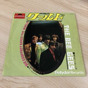 【国内盤7inch】ザビージーズ ワールド サージェフリー THE BEE GEES WORLD Sir Geoffrey saved the world / EP レコード / DP-1563 /