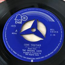 【国内盤7inch】ザオリジナルキャスト カムトゥギャザー 私は1人 THE ORIGINAL CAST COME TOGETHER / EP レコード / BELL-88043 / 洋楽 /_画像7