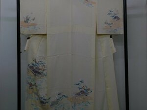 Art hand Auction [Rakufu] P19013 Hand-painted Yuzen elegant and delicate tsukesage hitoe k, fashion, Women's kimono, kimono, Tsukesage