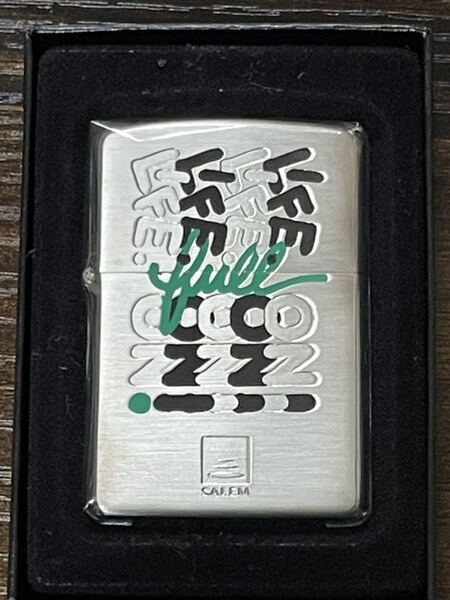 zippo SALEM LIFE ON 限定品 セーラム ライフオン 2003年製 Simply Inspiration Eric Haze Artist Born in 1961 NYC デットストック