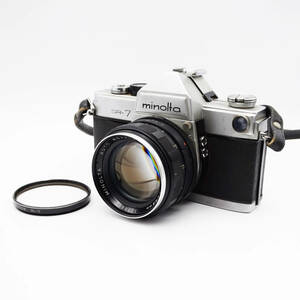 ★minolta/ミノルタ/SR-7/MINOLTA AUTO ROKKOR-PF 1:1.4 f=58mm/カメラ/レンズ/一眼レフ