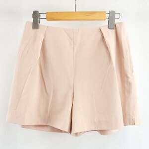 earth music&ecology Earth Music & Ecology stretch rayon flair short pants S pink peach lady's KC1904-490