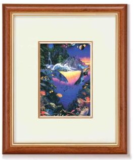 ●[Free shipping] New Christian Riis Lassen DX painting frame, Cosmos●, Artwork, Prints, Silkscreen