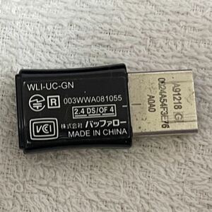 無線LAN子機 WLI-UC-GN BUFFALO USB2.0 送料無料 11n Wi-Fi4