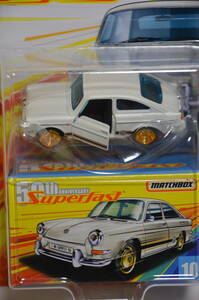 希少★即決【新品】MATCHBOX 50th Anniversary SUPERFAST '65 VOLKSWAGEN TYPE 3 FASTBACK★マッチボックス VW ファストバック タイプ3