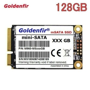 ★☆注目商品☆★SSD Goldenfir 128GB mSATA 新品 高速 NAND TLC 内蔵 デスクトップPC ノートパソコン