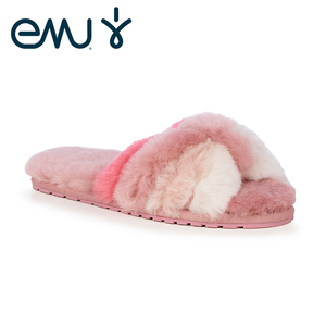 【送料無料】EMU エミュー Corella ピンク W12684 25cm もこもこ サンダル 靴 レディース emw12684blus8