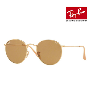 Rayban RayBan sunglasses RB3447 112/51 50 size ROUND METAL round metal mat Gold rb3447-112-5150