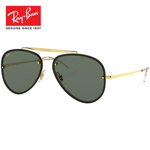 レイバン サングラス ラウンドメタル Ray-Ban RB3447 9198B1 53ゴールドロゴサングラス ゴールド 丸めがね rb3584n-905071-61