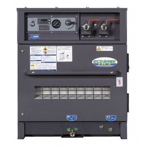 50000-123　(送料無料)　エンジンコンプレッサー　DIS-80LBE-C　エコベースタイプ　(アフタークーラー仕様)　デンヨー