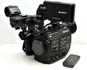ソニー XDCAMメモリーカムコーダー　SONY FS5 II　PXW-FS5M2　Eマウント　4K　映像　業務用　プロ仕様　ビデオカメラ ◆