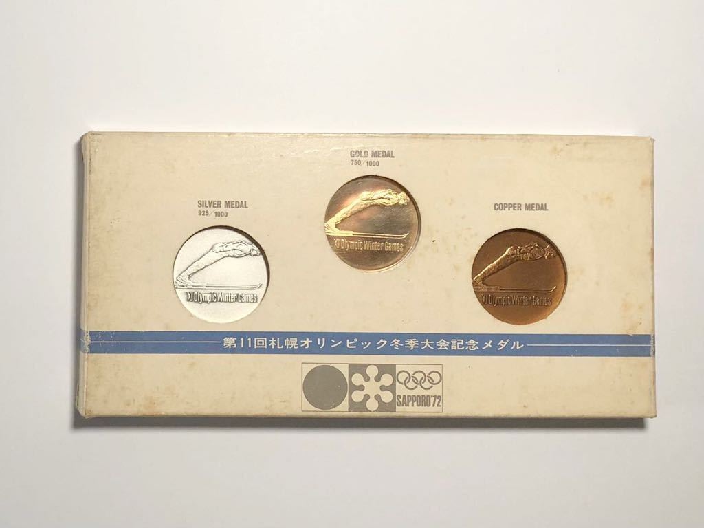 自動撮影カメラ  3枚セット造幣局制の刻印有 五輪 札幌オリンピック冬季大会記念メダル 第11回 その他