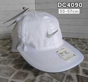 DC4090 NIKE ナイキ ランニングキャップ 55-57cm ジム ダンス トレーニング サッカー 熱中症対策 キャップ 新品 ホワイト