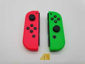 送料無料　任天堂　ネオンピンクL　ネオングリーンR 1　NintendoSwitchニンテンドースイッチジョイコン　LR JOY CON左右セットコントローラ