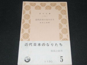 f3■近代日本のなりたち　服部之総　青木文庫/1968年６版