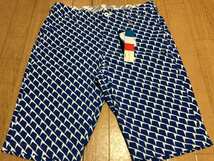 Le coq sportif GOLF(ルコックゴルフ) マリンイメージ幾何学柄 ハーフパンツ QGMRJD51(BL00)８５_画像1