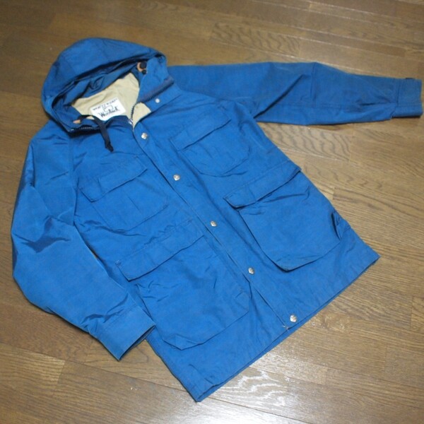 送料込 USA製 70年代 白タグ 美品 woolrich ウールリッチ マウンテンパーカー サイズS 70 70’s