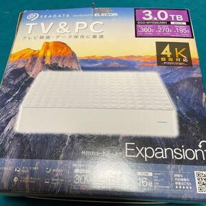 外付けハードディスク Expansion テレビ録画3.0 TB